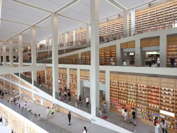 从地下书库到云端盲盒 深圳图书馆一本书的“赛博之旅”