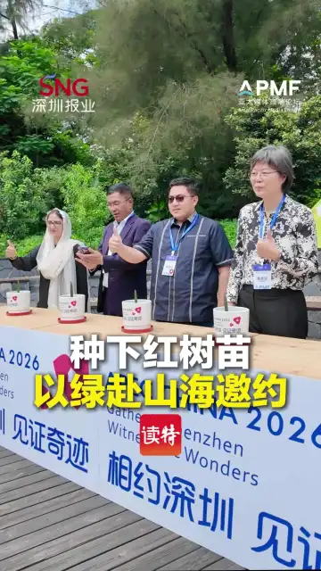 种下红树苗，以绿赴山海邀约