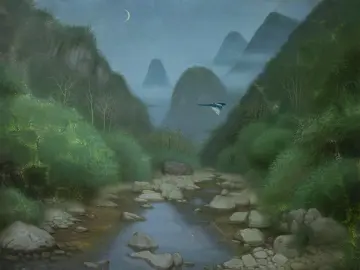 山河归故里,笔墨守初心——致熊师首次个人画展