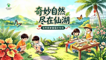 国庆限定活动！带孩子来仙湖植物园做标本、染草木、追蝴蝶……