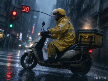 风雨中的摆渡人